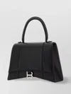 BALENCIAGA HOURGLASS HANDBAG WITH STRUCTURED SILHOUETTE AND TOP HANDLE