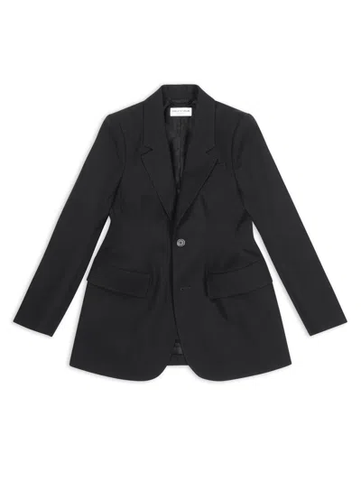 Balenciaga "hourglass" Jacket In Black