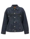 Balenciaga 'hourglass' Jacket In Blue