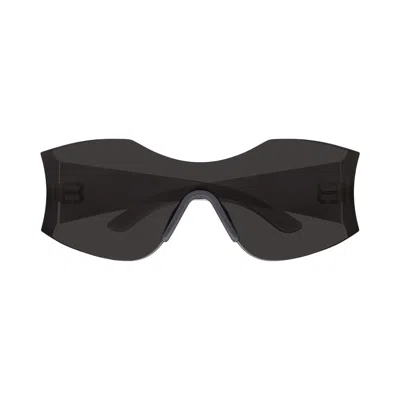 Pre-owned Balenciaga Hourglass Mask Sunglasses 'black' | Men's Size Onesize