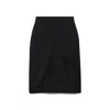 Balenciaga Women's Hourglass Midi Skirt In 1000