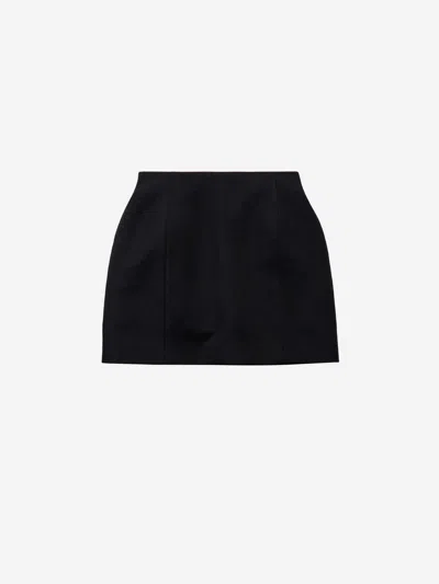 Balenciaga Hourglass Mini Skirt In Black