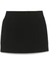 Balenciaga Hourglass Mini Skirt In Black