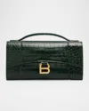 Balenciaga Hourglass Pochette With Chain