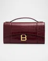 Balenciaga Hourglass Pochette With Chain