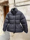 Balenciaga Hourglass Puffer Coat In Black