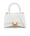Balenciaga Hourglass S Mini Bag In White