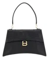 Balenciaga Hourgl Shoulder Bag In Black