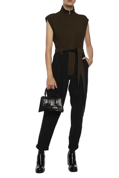 Balenciaga ‘hourglass' Shoulder Bag In Black