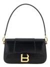 Balenciaga Small Hourglass Magnetic-closure Shoulder Bag In Black