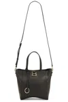 Balenciaga Hourglass Small Soft Tote Bag In Black
