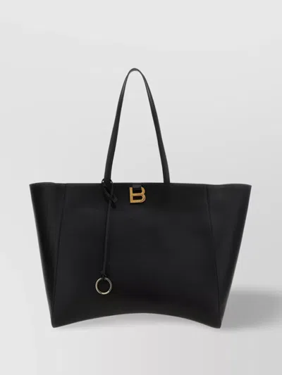 BALENCIAGA HOURGLASS SOFT TOTE LARGE SHOPPING BAG
