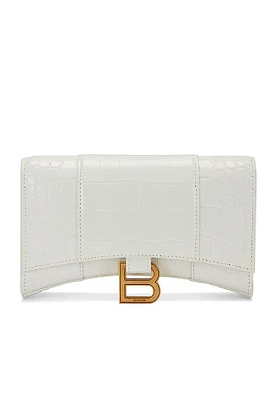 BALENCIAGA HOURGLASS WALLET ON CHAIN BAG