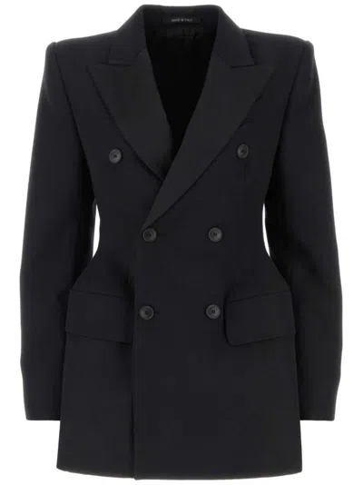 BALENCIAGA HOURGLASS WOOL BLAZER