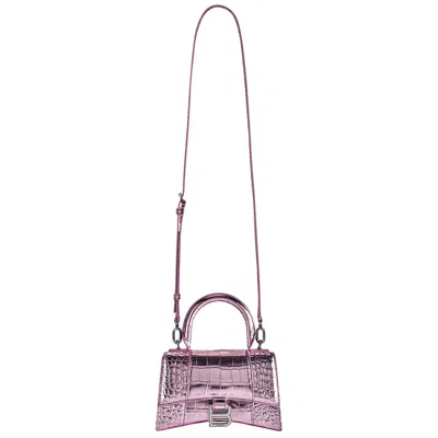 Pre-owned Balenciaga Hourglass Xs Handbag 'pink' | Women's Size Onesize