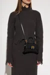 Balenciaga ‘hourglass Xs' Shoulder Bag In Black