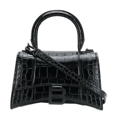 BALENCIAGA BALENCIAGA HOURGLASS XS TOP HANDLE BAG