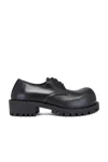 Balenciaga Hummer Derbie Shoes In Black