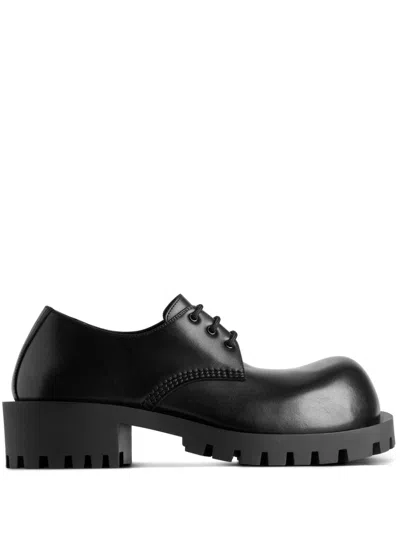 Balenciaga Laced Up In Black