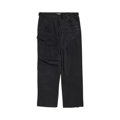 Pre-owned Balenciaga Hybrid Baggy Pants 'lightweight Black' | Men's Size S