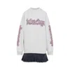 Balenciaga Hybrid Mini Dress Women In White