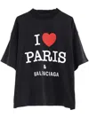 Balenciaga Crew Neck Graphic Print Unisex Top