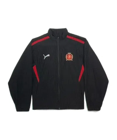 Balenciaga X Puma Tracksuit Jacket In Black