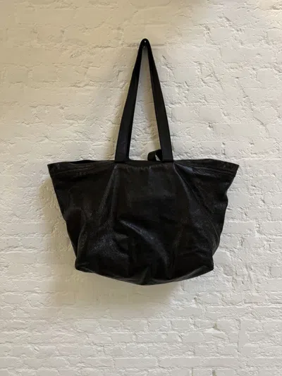 Pre-owned Balenciaga Ikea Medium Bag In Black