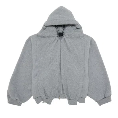 Pre-owned Balenciaga Incognito Hoodie 'heather Grey'