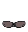 Balenciaga Womens Bb0251s Cat-eye Acetate Sunglasses In Black