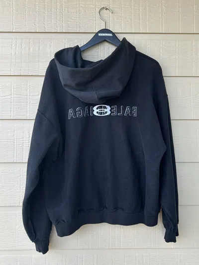 Pre-owned Balenciaga Inside Out Unity Zip Hoodie