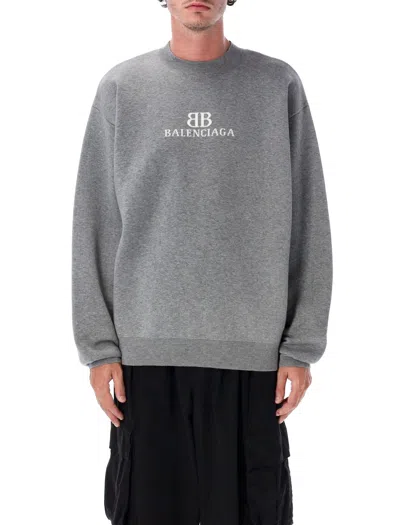 Balenciaga Crewneck Sweater 818422t3368 1380 In Gray