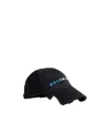 Balenciaga International Cap In Faded Black