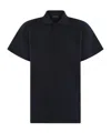 Balenciaga Logo's Polo Shirt In Black