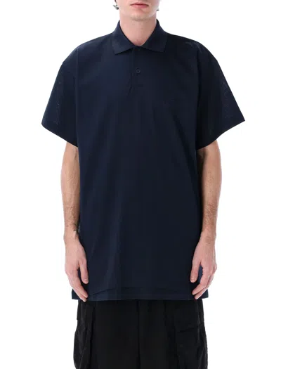Balenciaga Interwined Polo In Blue