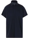 Balenciaga Logo's Polo Shirt In Blue
