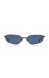 Balenciaga Invisible 2.0 Square-frame Metal Sunglasses