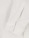 Balenciaga Ivory Denim Oversize Shirt
