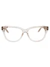 Balenciaga Ivory-ivory-transparent Recycled Acetate Glasses In Gray