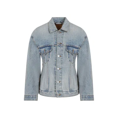 Balenciaga Jacket In Blue