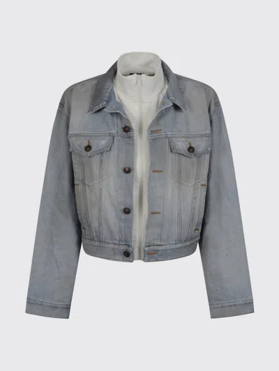 Balenciaga Jacket Woman  In Blue