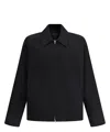Balenciaga Bb Garderobe Embroidered Zipped Jacket In Black