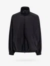 Balenciaga Black Tape Type Bomber Jacket In Black