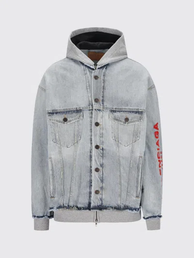 Balenciaga Jacket Men  In Gray