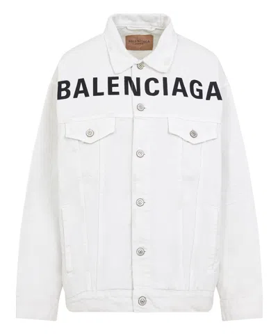 Balenciaga Jacket In White