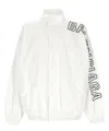 Balenciaga Logo-embroidered Jacket In White