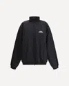 Balenciaga Jacket With Faux Fur Lining In Black