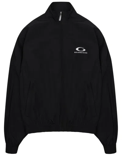 BALENCIAGA TRACK JACKET WITH LOGO