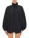 Balenciaga Jacket With Zip In Black