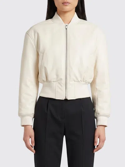 Balenciaga Coats Light And Natural In Neutral